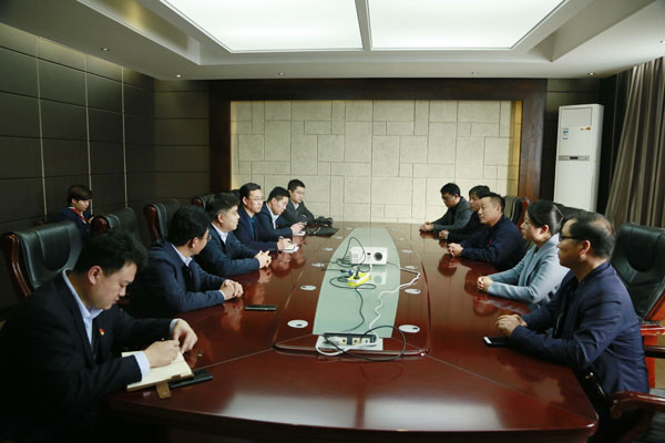 政聲｜市委常委、統(tǒng)戰(zhàn)部長(zhǎng)婁會(huì)峰蒞臨隆華調(diào)研