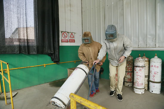 裝備分公司開展?；沸孤本仍菥?提升實戰(zhàn)能力